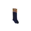 Fairfax and Favor Signature Sock - Navy/Leopard